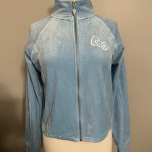 Forever 21 Light Blue Bomber Jacket